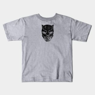 Black Panther Mask Kids T-Shirt